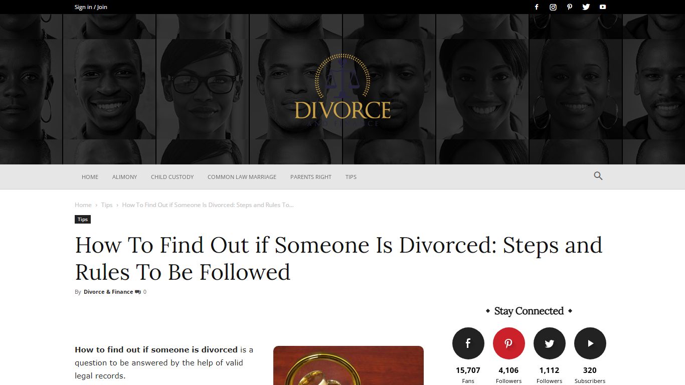 How To Find Out if Someone Is Divorced ... - Divorce and Finance