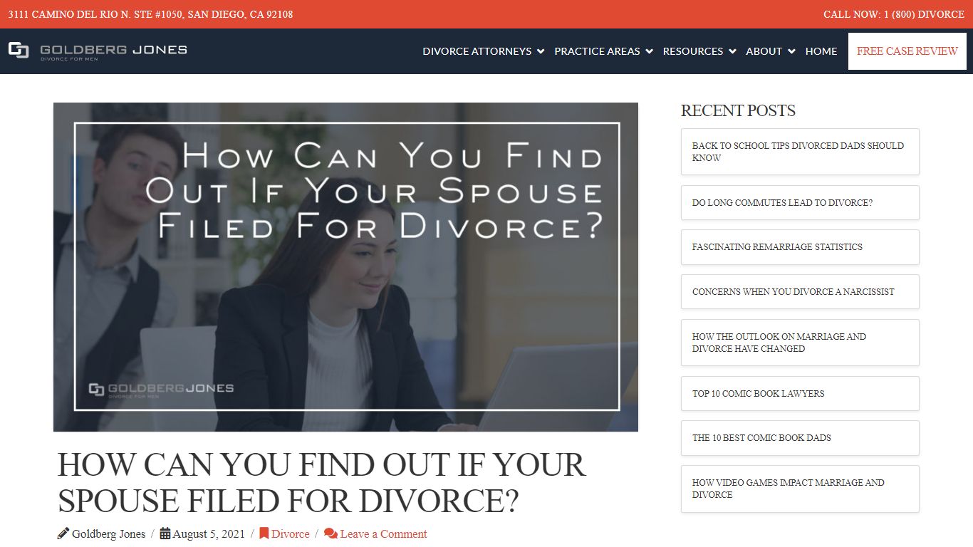 How Can You Find Out If Your Spouse Filed For Divorce? - San Diego